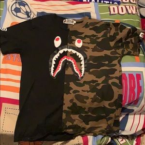 Bape T-shirt Camo